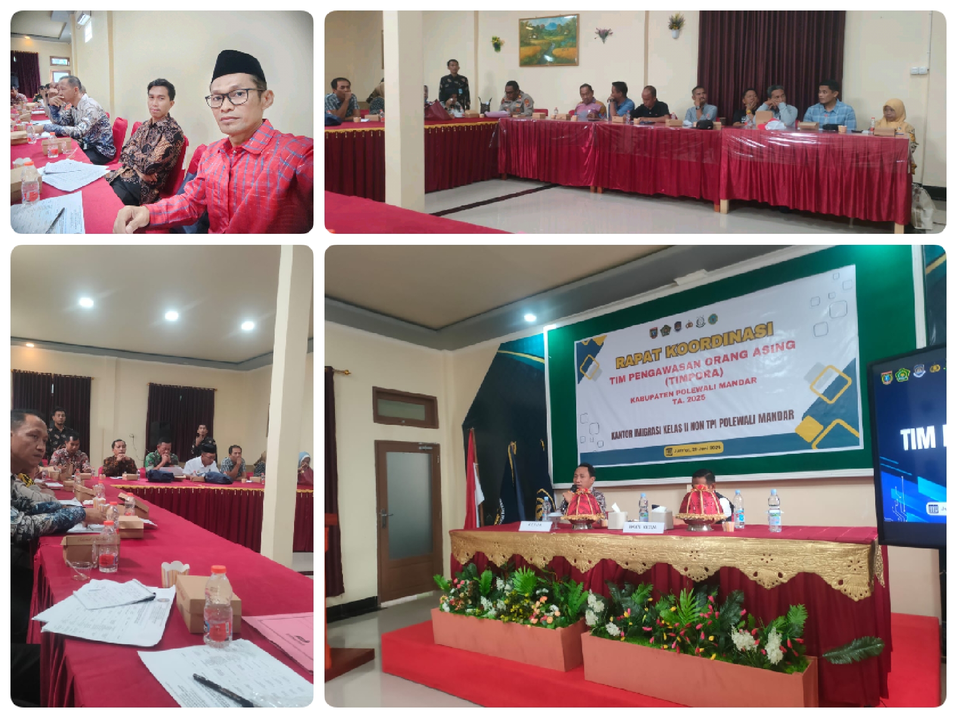 Perwakilan Kemenag Polman Hadiri Rapat Koordinasi TIM PORA Tingkat Kabupaten Polewali Mandar