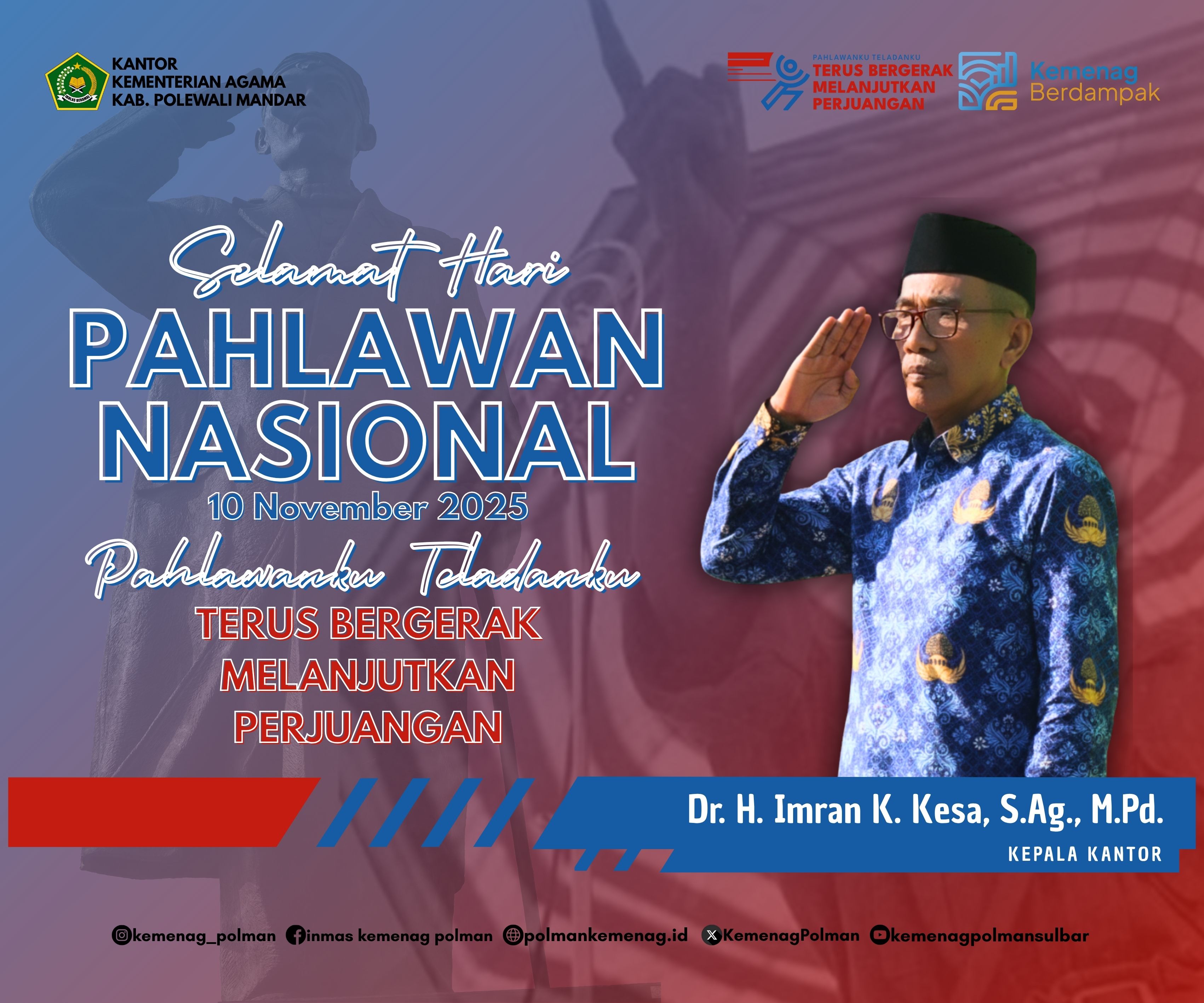 Selamat Hari Pahlawan Nasional 2025