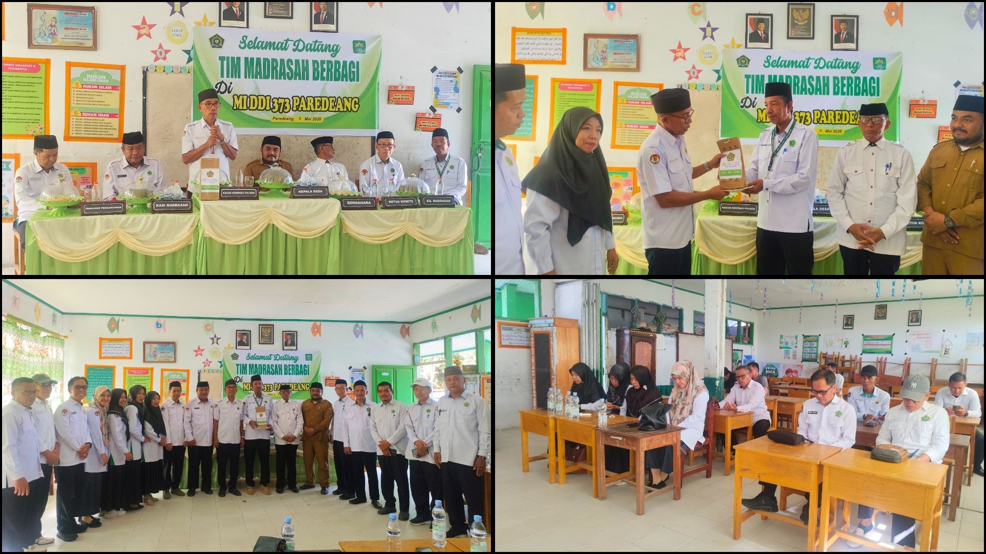 Kemenag Polman Salurkan Bantuan ke MIS DDI 373 Paredeang melalui Program Madrasah Berbagi