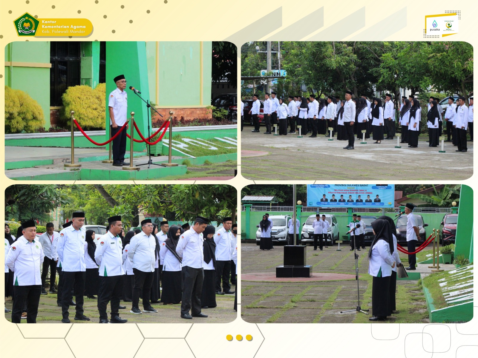 Pimpin Apel Pagi, Kakankemenag Sampaikan Asta Protas Menteri Agama
