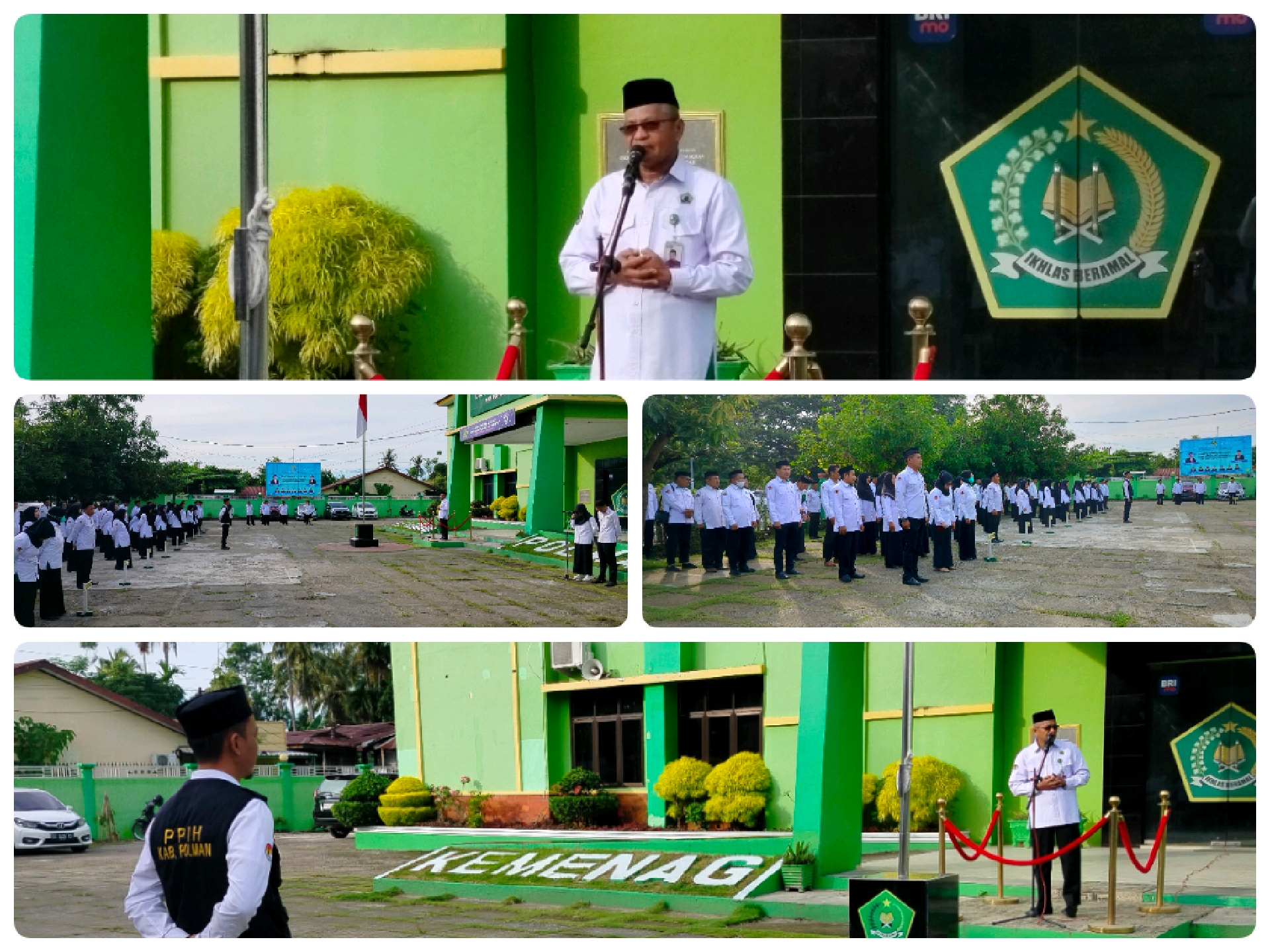 Apel Senin, 28 April 2025: Kepala Seksi PHU Pimpin Apel dan Sampaikan Persiapan Haji