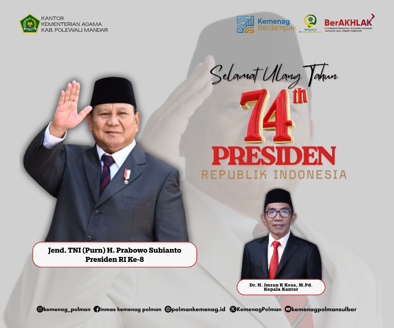 Selamat Ulang Tahun Presiden Republik Indonesia
