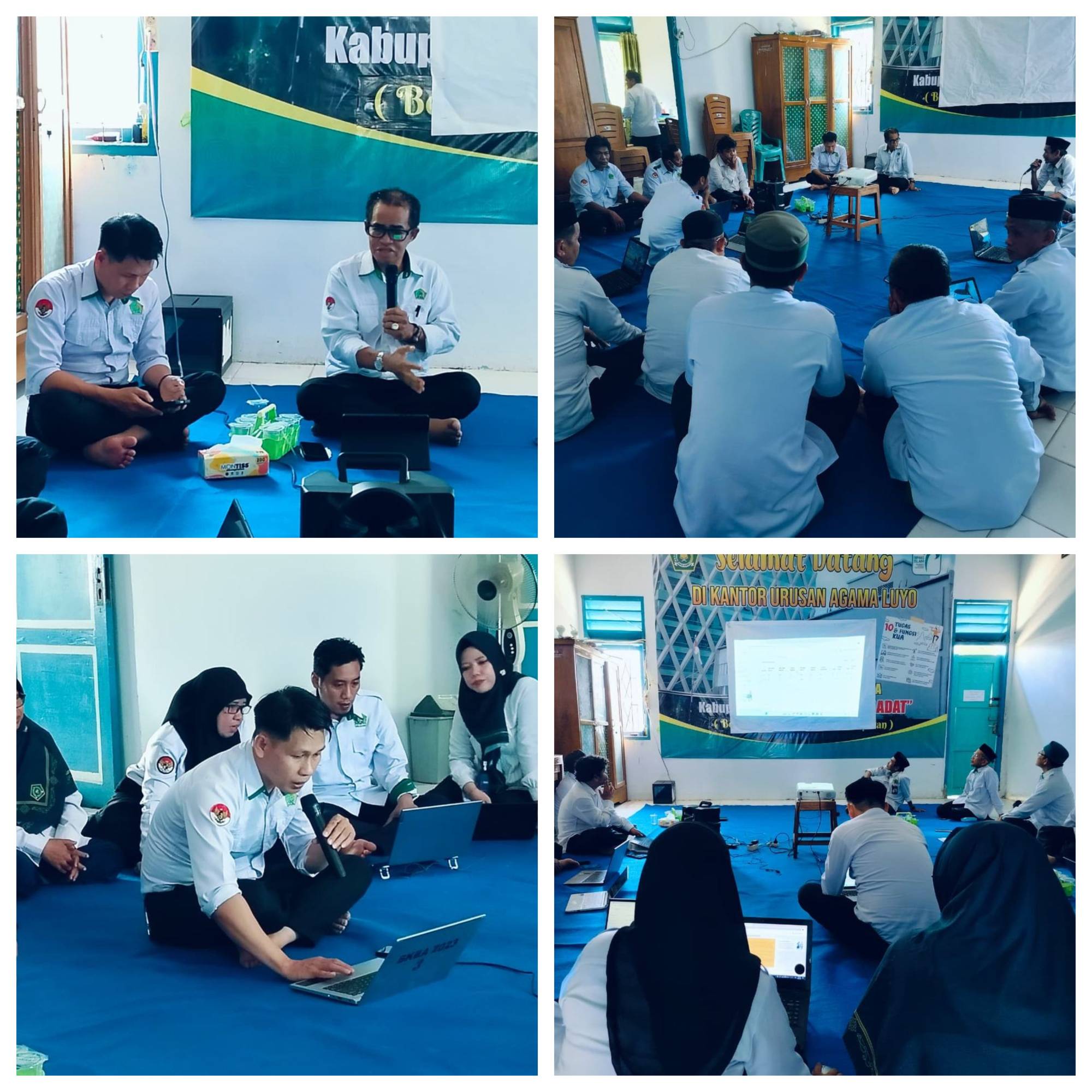 Pembinaan ASN dan Bimtek Aplikasi ASN Digital–PUSAKA Digelar di KUA Kecamatan Luyo
