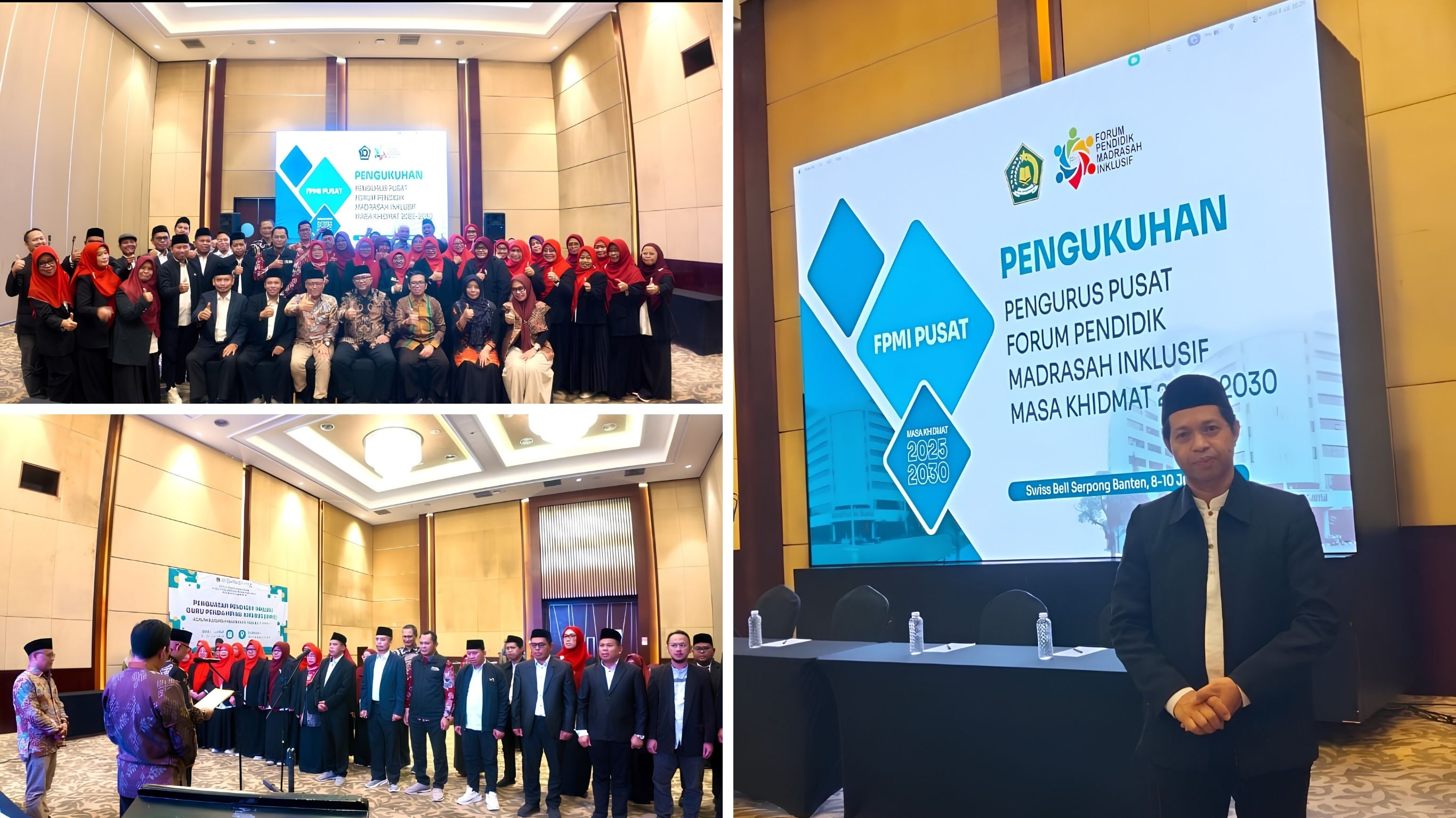 Pengawas Madrasah Kemenag Polewali Mandar Dikukuhkan sebagai Pengurus FPMI Pusat Masa Bakti 2025–2030