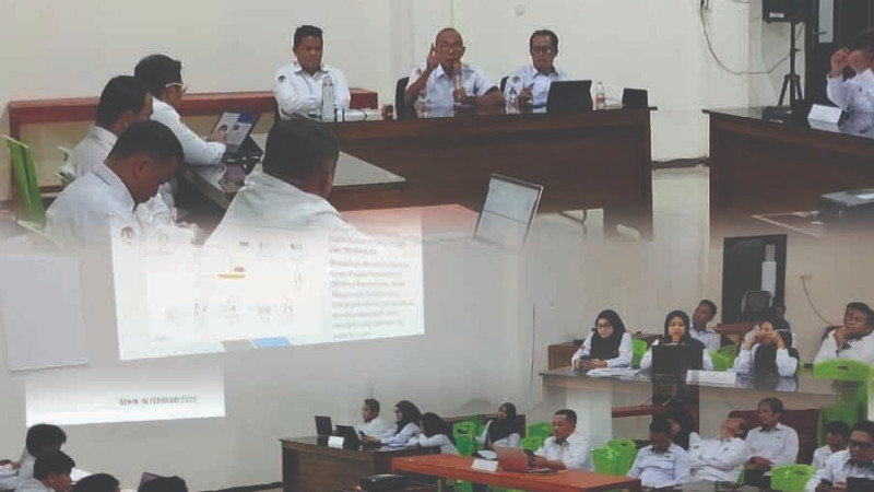 Rapat Evaluasi Kinerja Pembangunan ZI tahun 2024 dan Strategi Efektif Pelaksanaan ZI tahun 2025 di Kemenag Polewali Mandar