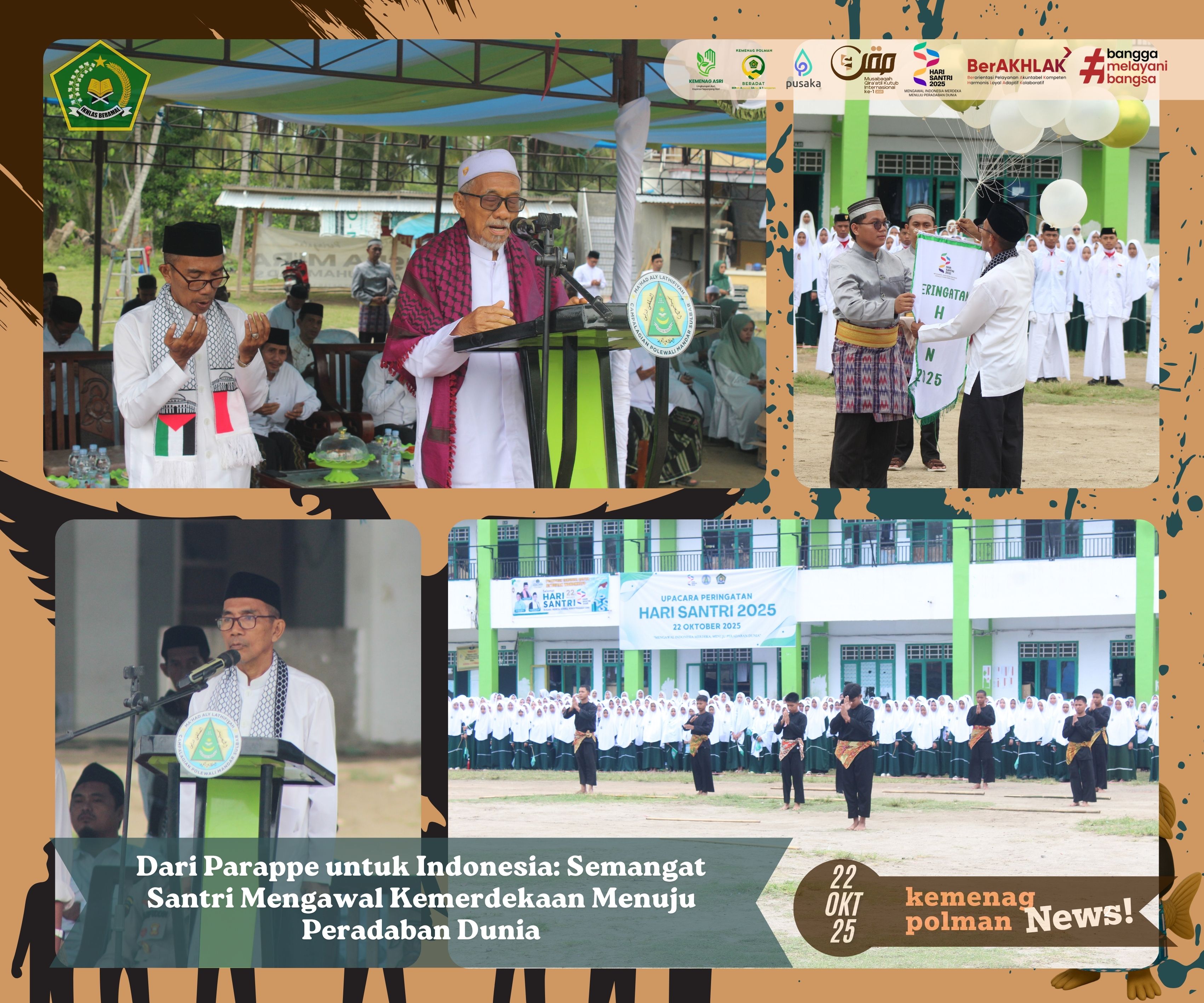 Dari Parappe untuk Indonesia: Semangat Santri Mengawal Kemerdekaan Menuju Peradaban Dunia