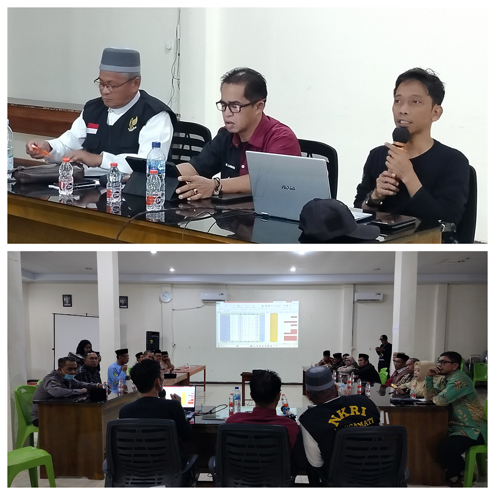 Kantor Kemenag Kabupaten Polewali Mandar Menggelar Rapat Koordinasi Program BBAQ dengan para Kepala KUA dan Kepala Madrasah Negeri se-Kabupaten Polewali Mandar
