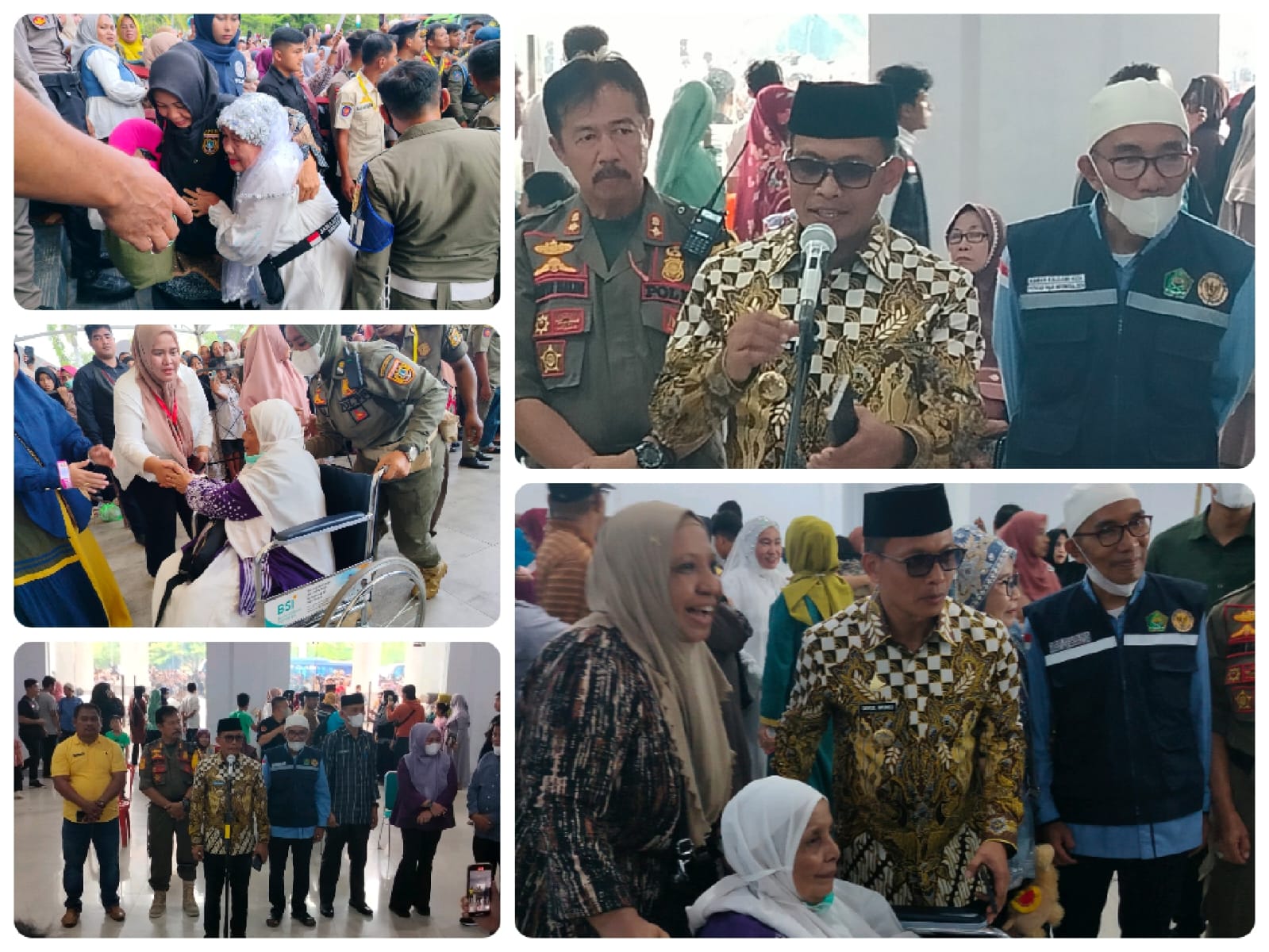 Jamaah Haji Kloter 11 Asal Polman Tiba dengan Selamat, Bupati Sambut Langsung