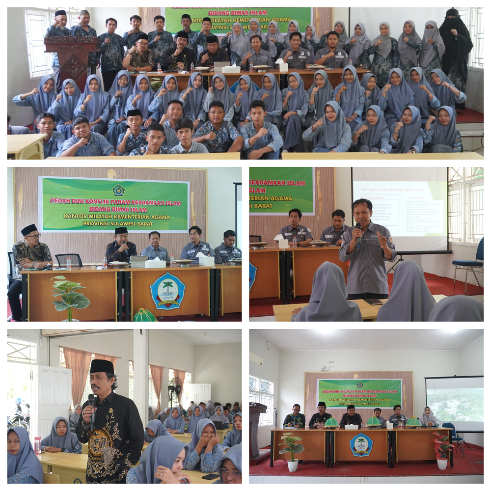 Sosialisasi Early Warning System (EWS) Digelar di MAN 2 Polewali Mandar : Upaya Cegah Penyebaran Paham Radikal
