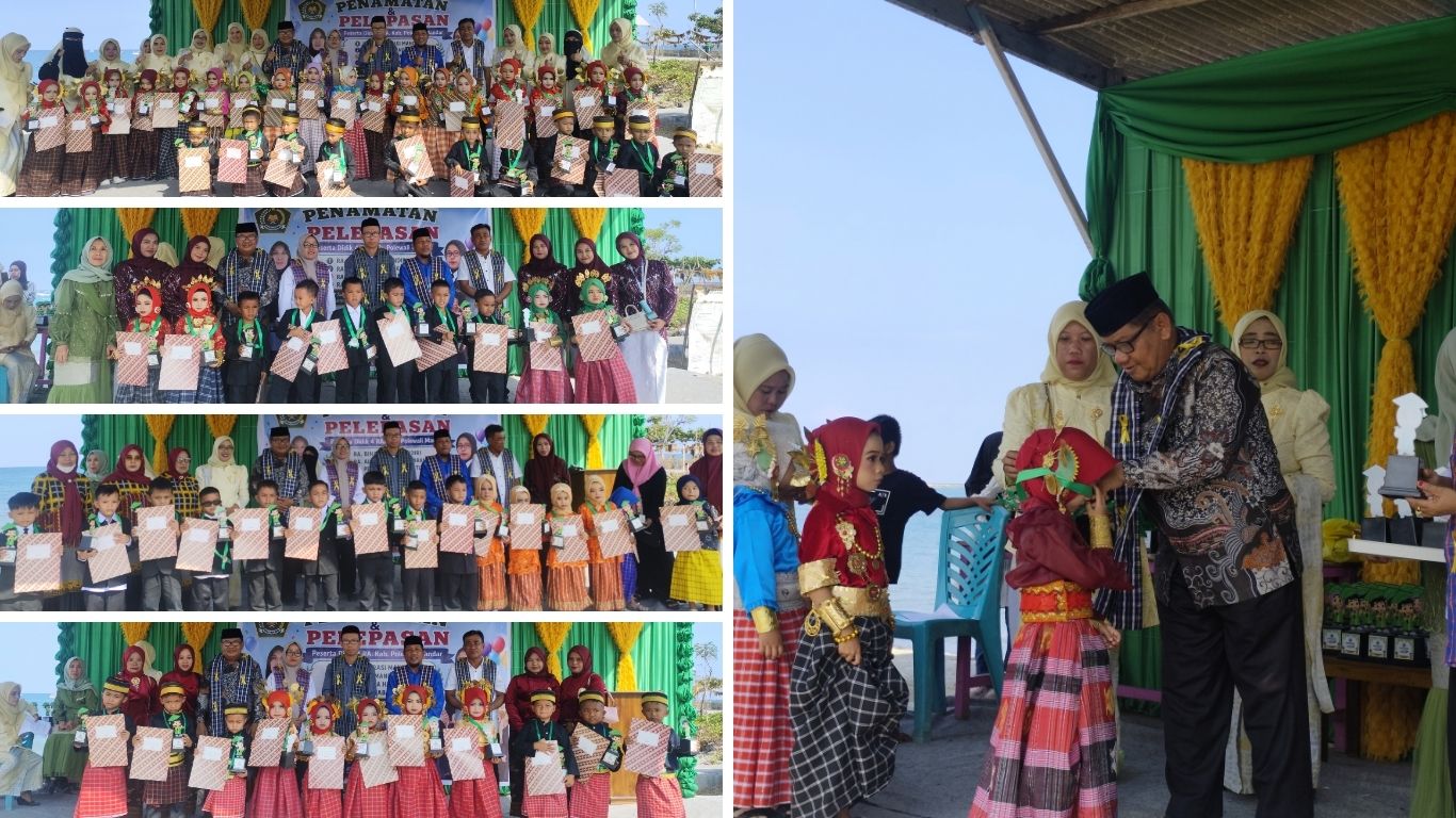 Belajar dengan Cinta, Tumbuh dengan Akhlak: 70 Peserta Didik RA Kec. Tinambung dan Kec. Tutar Resmi Ditamatkan