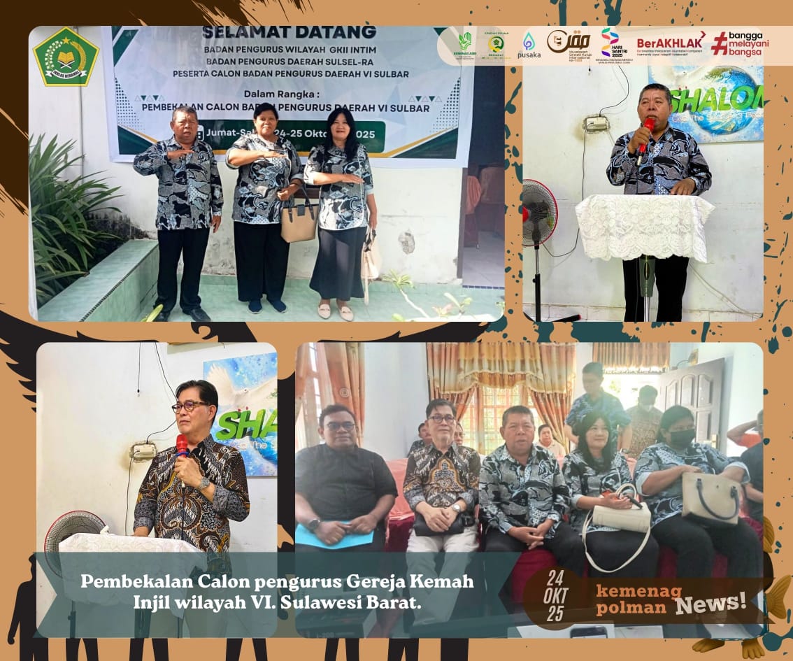 Pembekalan Calon Pengurus Gereja Kemah Injil Wilayah VI Sulawesi Barat
