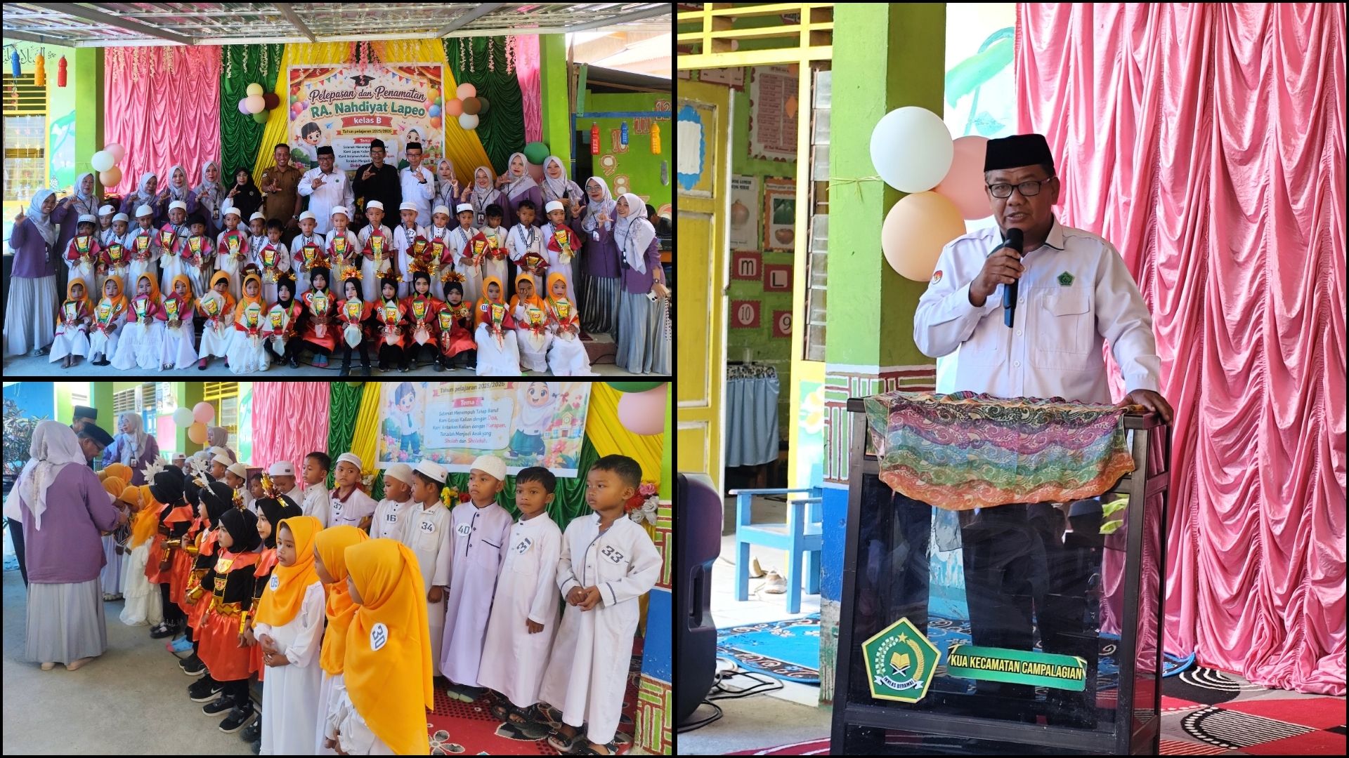 RA Nahdiyat Lapeo Tamatkan 45 Siswa, Kemenag Polman Apresiasi Peran Orang Tua dan Pendidik