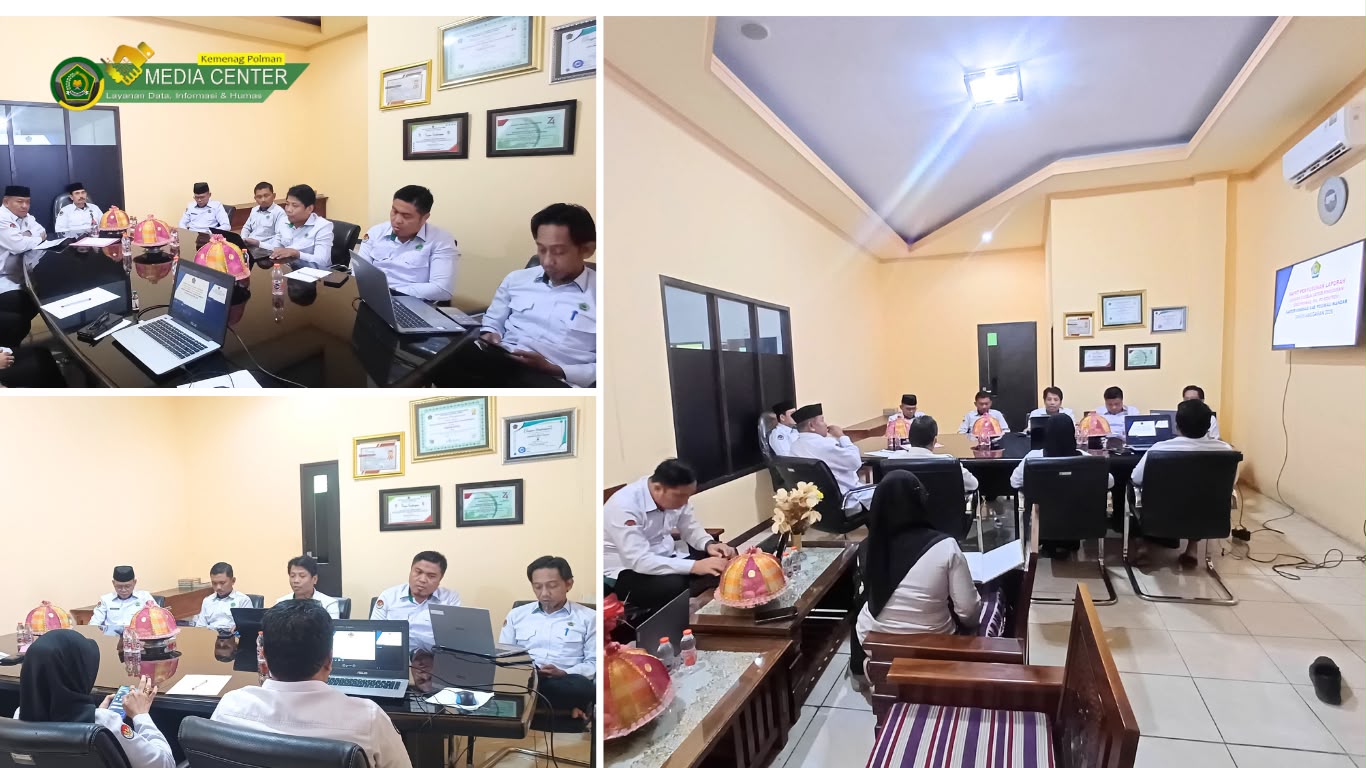 Kemenag Polewali Mandar Gelar Rapat Penyusunan Bahan Capaian Kinerja Organisasi Fungsi Pendidikan TA 2026