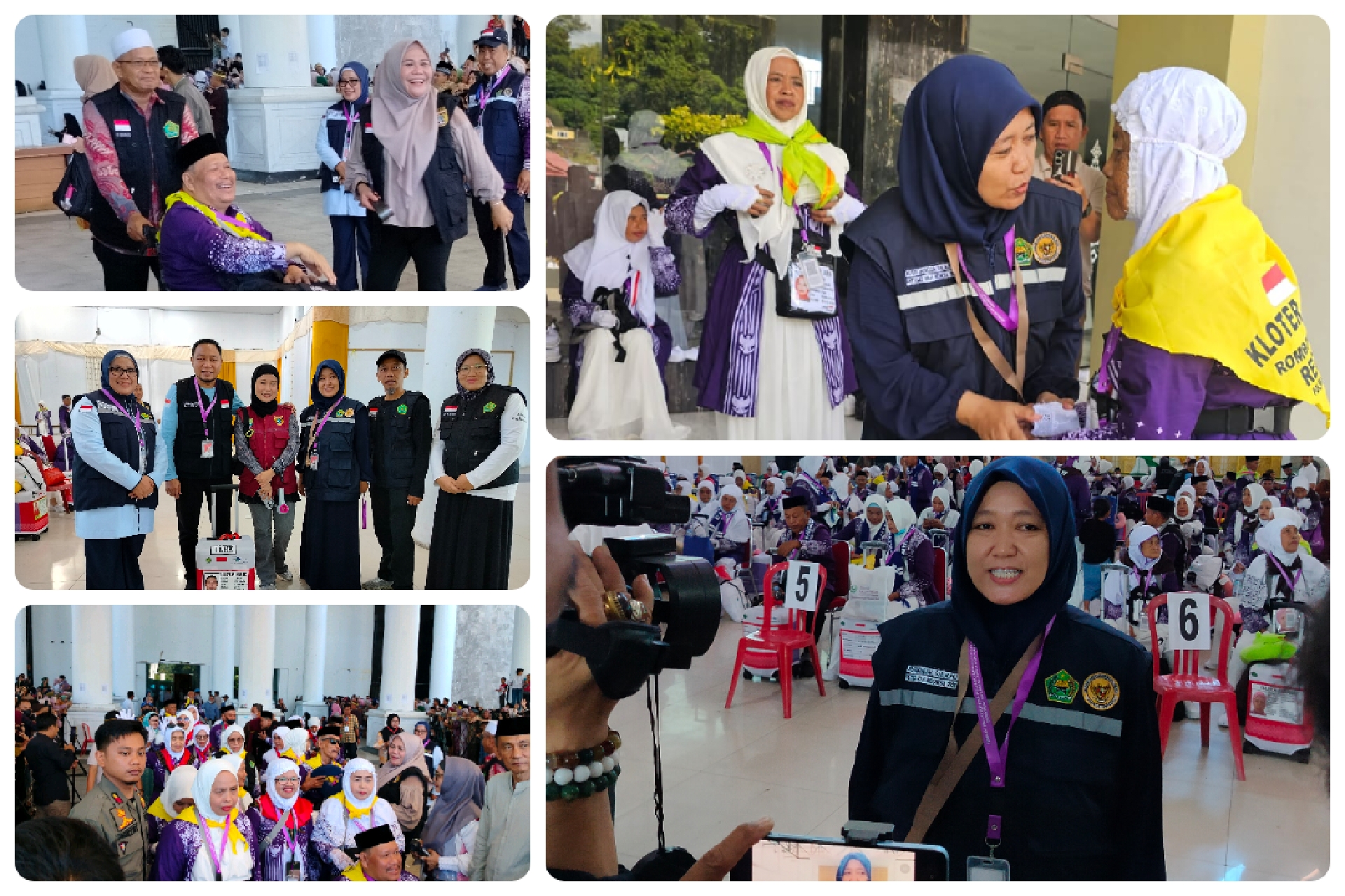 214 Jemaah Haji Kloter 19 Asal Polewali Diberangkatkan ke Embarkasi Sudiang Makassar