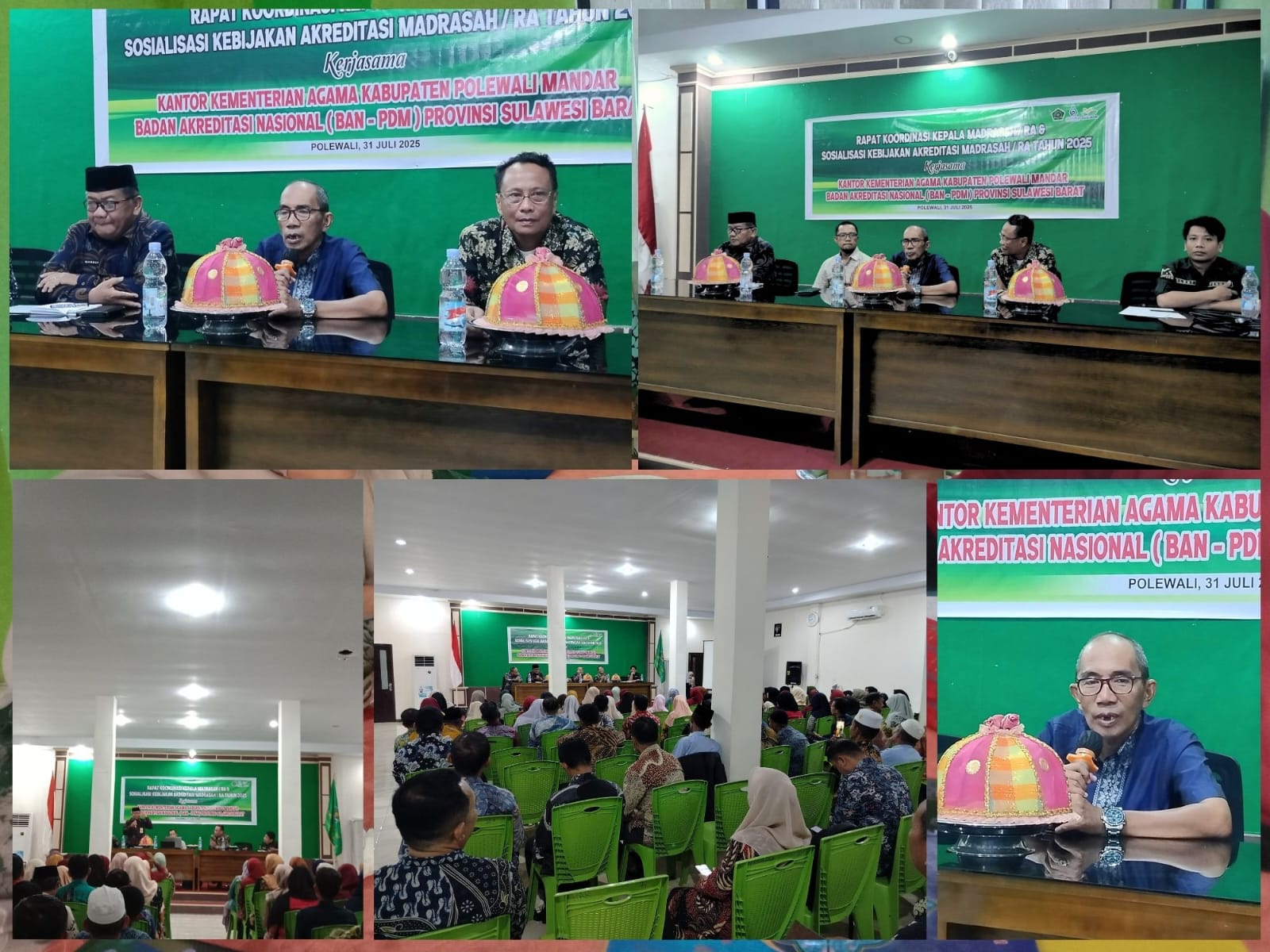 Rapat Koordinasi Kepala Madrasah / RA & Sosialisasi Kebijakan Akreditasi Madrasah / RA Tahun 2025