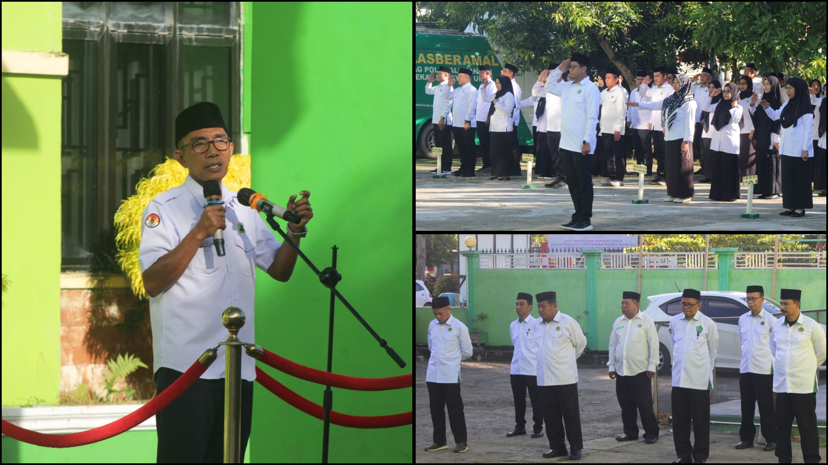 Apel Pagi Kemenag Polman, Kakankemenag Tekankan Pelayanan Maksimal Tanpa Membedakan Masyarakat