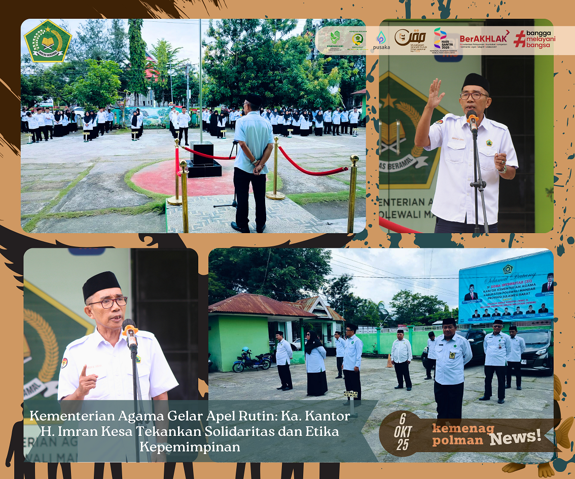 Kementerian Agama Gelar Apel Rutin: Ka. Kantor H. Imran Kesa Tekankan Solidaritas dan Etika Kepemimpinan