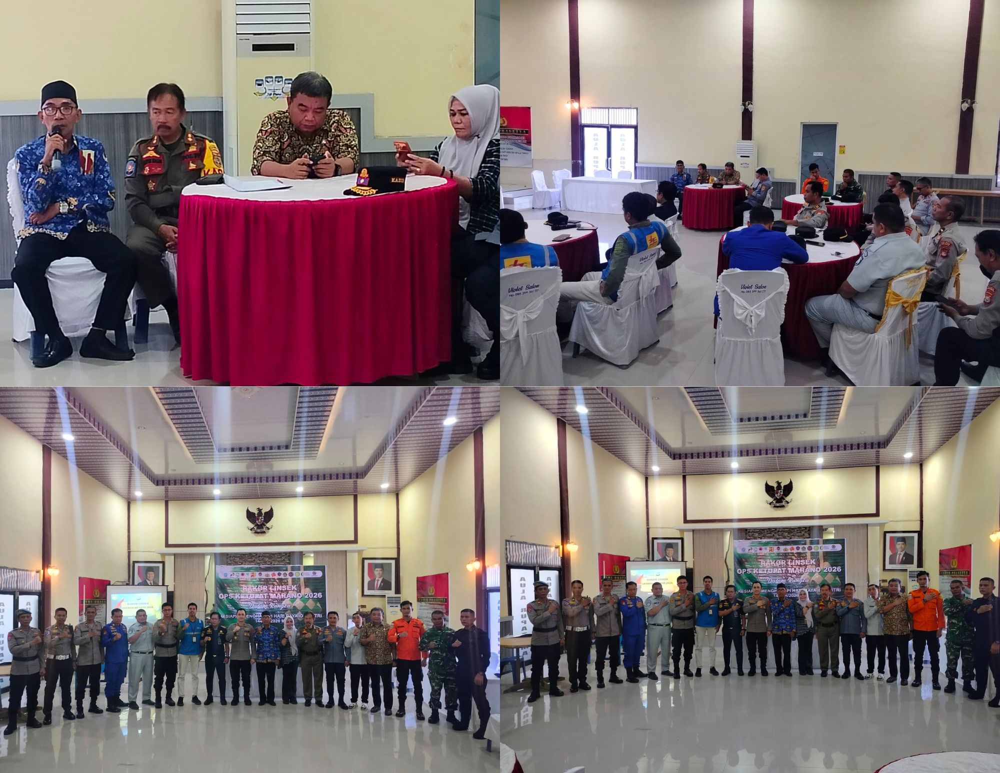 Rapat Koordinasi Lintas Sektoral Operasi Ketupat Marano 2026
