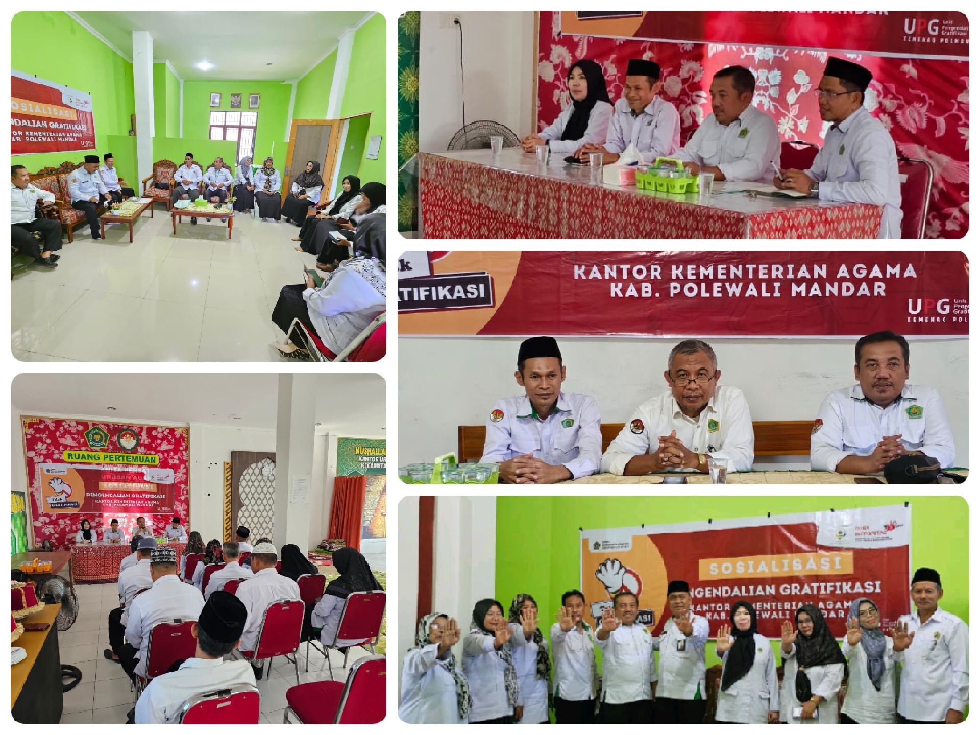 Tim Unit UPG Gelar Sosialisasi di KUA Kecamatan, Kabupaten Polewali Mandar