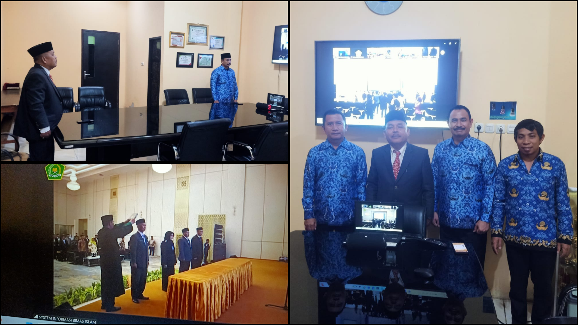 Resmi Dilantik, Abd. Asis Husain Nahkodai KUA Tapango