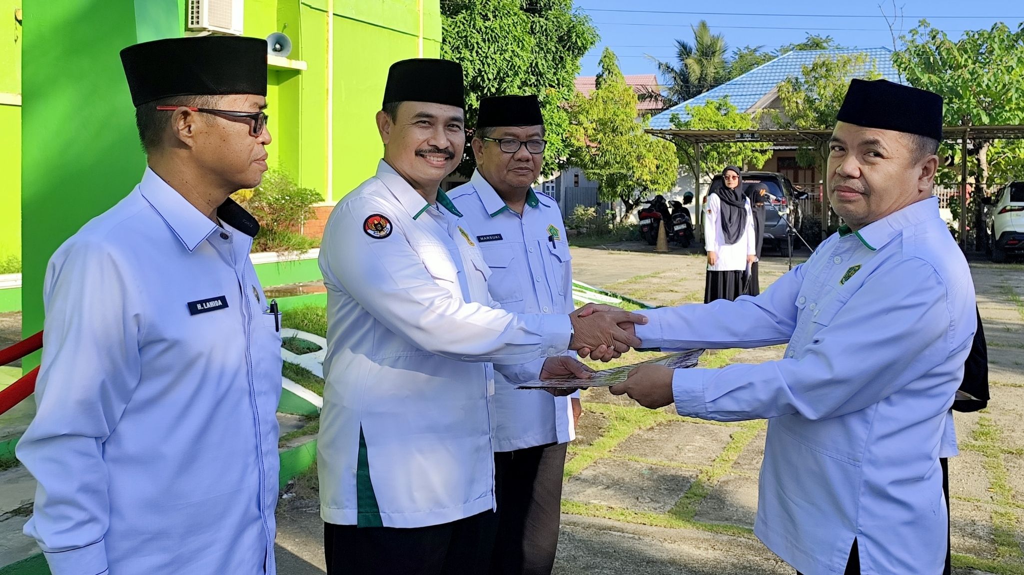 Tongkat Estafet Kepemimpinan Berlanjut, H. Abd. Haris Jabat Plt. Kepala Kantor Kemenag Polman