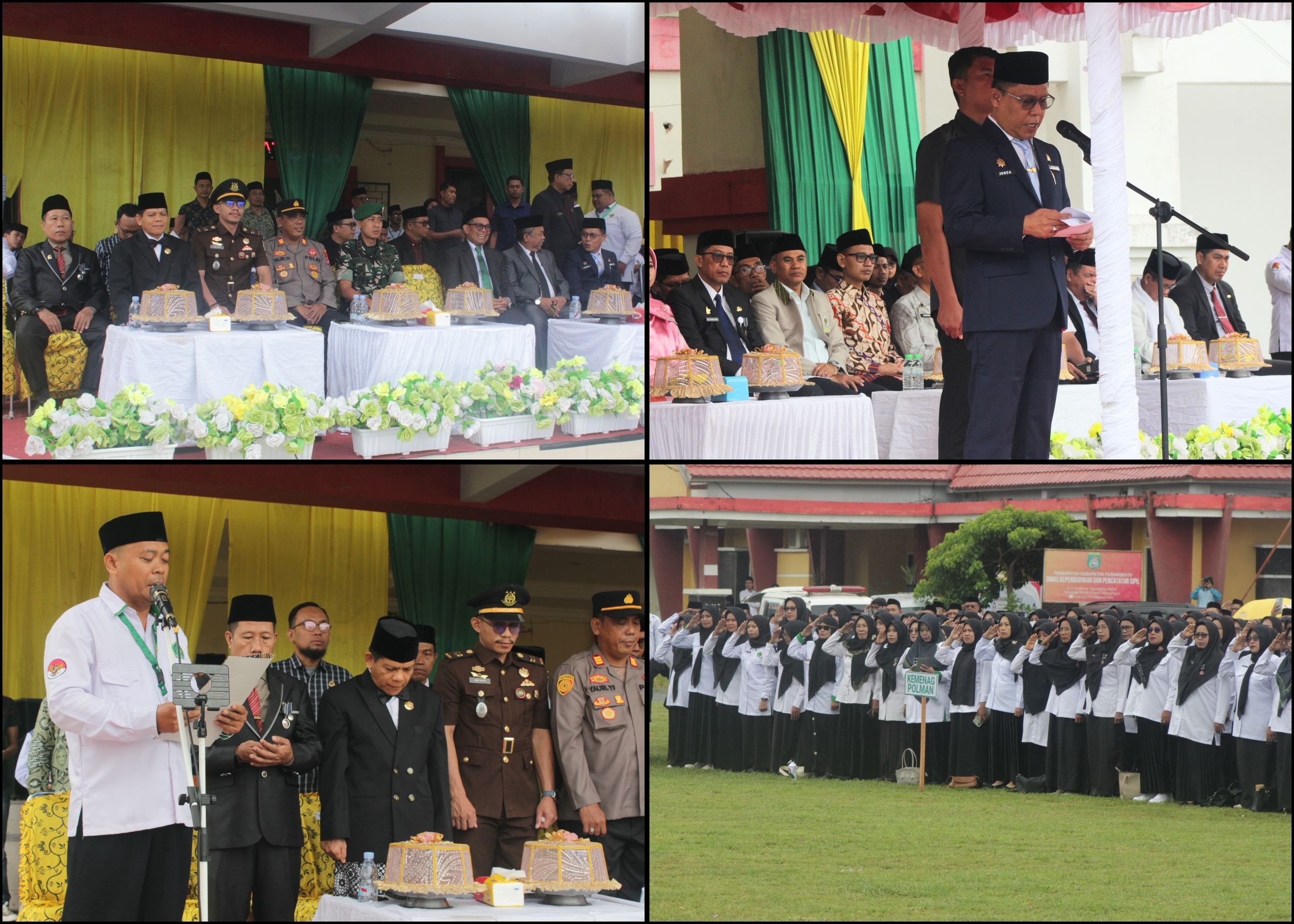 Kemenag Polman Hadiri Upacara Peringatan Hari Amal Bakti (HAB) ke-80 di Pasangkayu