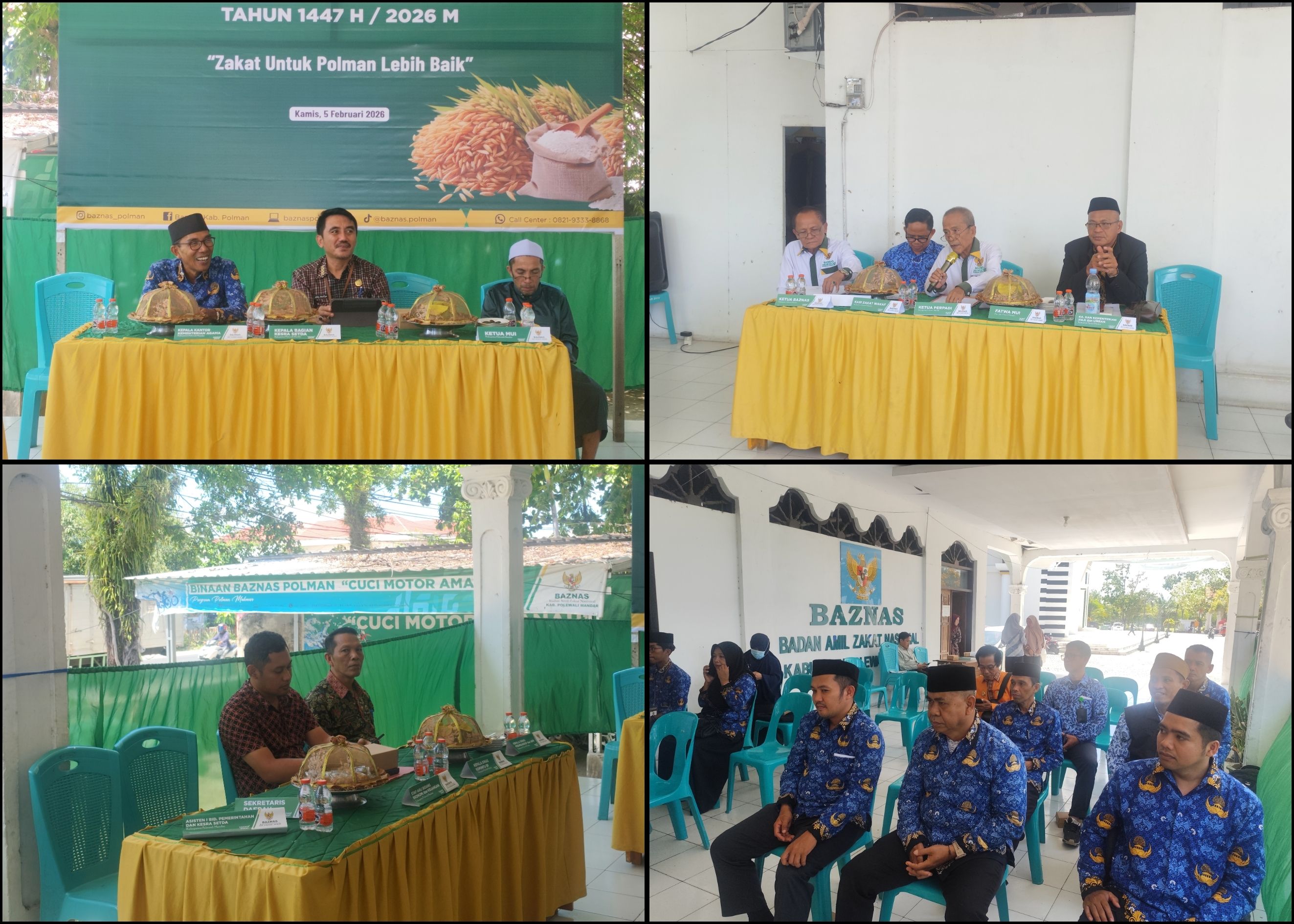 Jelang Ramadhan 1447 H, BAZNAS Polman Gelar Rapat Penetapan Zakat Fitrah