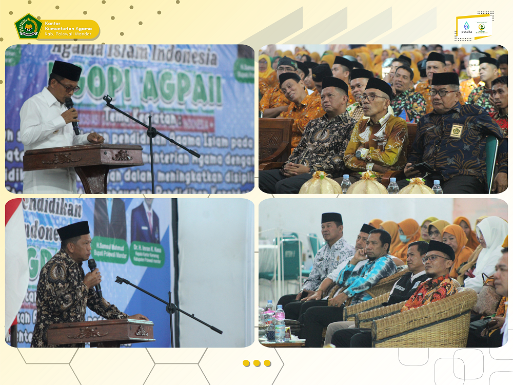 Kepala Kemenag Polman Hadiri Pembukaan Silaturrahmi & Ngobrol Pendidikan Islam AG PAII