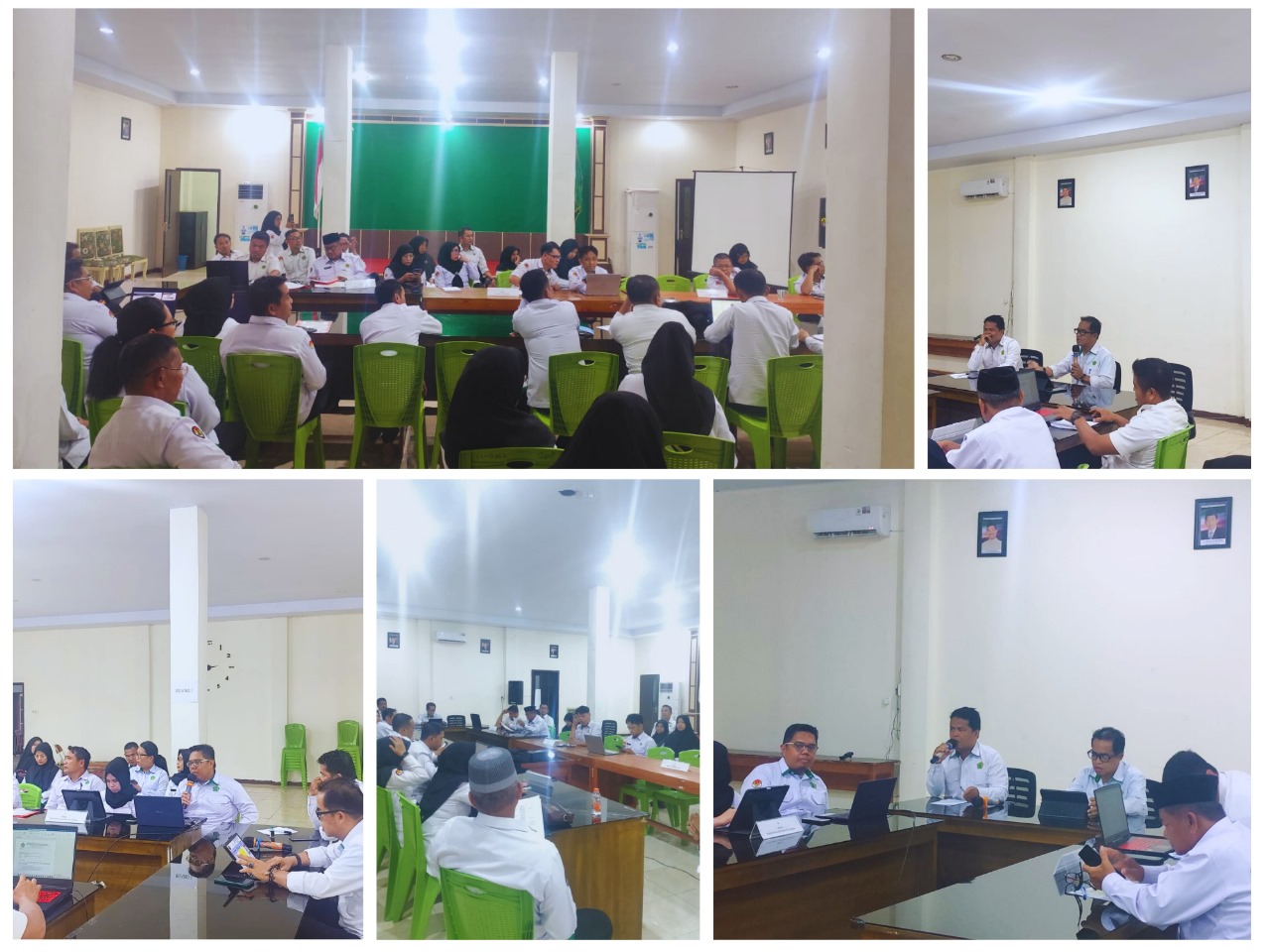Gelar Rapat Monitoring dan Evaluasi Pokja Zona Integritas Triwulan 1, Evaluasi Capaian dan Strategi Percepatan WBK/WBBM