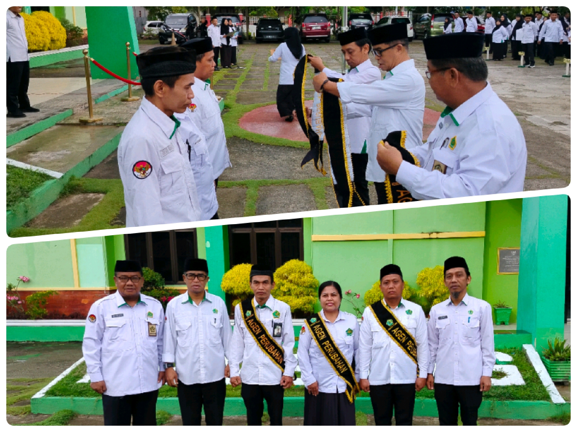 Tiga Agen Perubahan Kemenag Polewali Mandar Resmi Dikukuhkan