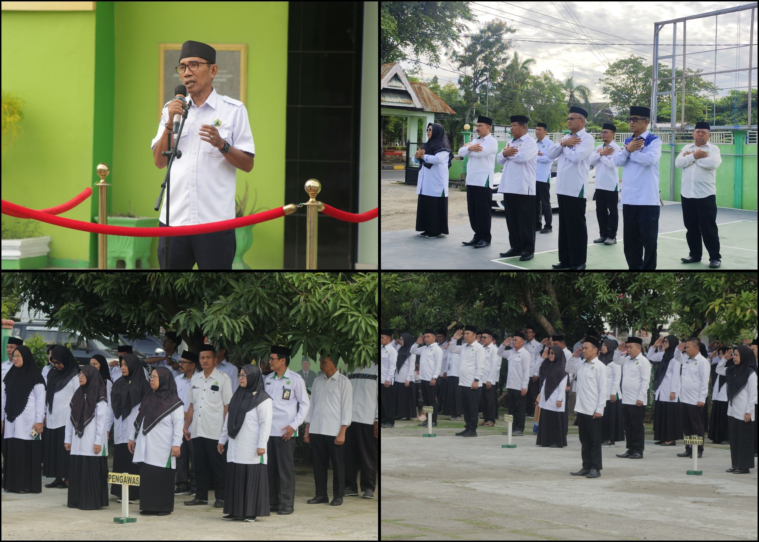 Awali 2026, Kemenag Polman Gelar Apel Pagi Perdana dan Sampaikan Perubahan Asta Protas